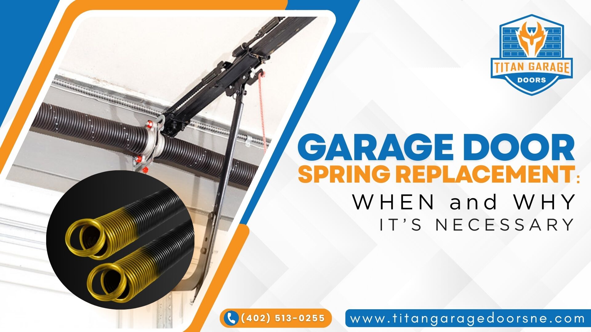 Garage Door Spring Replacement: When and Why It’s Necessary