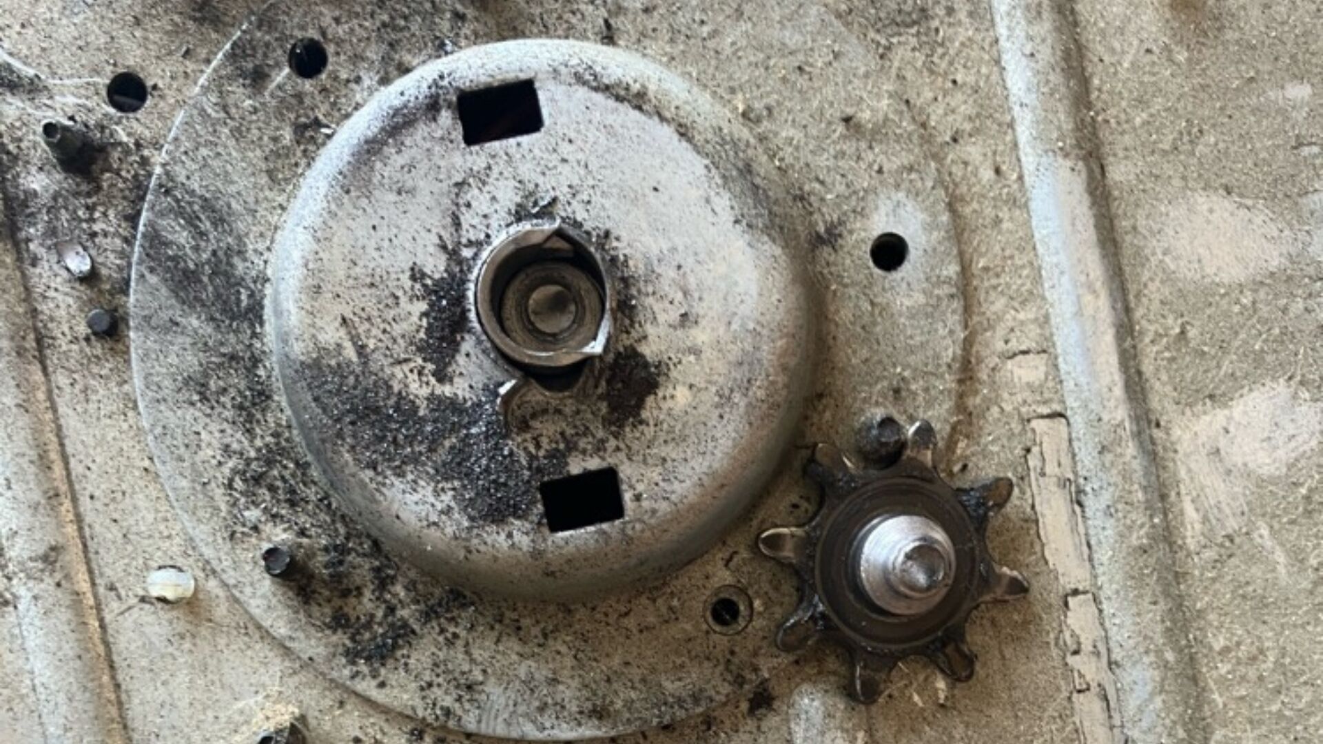 How to Replace Garage Door Opener Gear and Sprocket - Titan Garage Doors NE (2) A broken garage door gear and sprocket