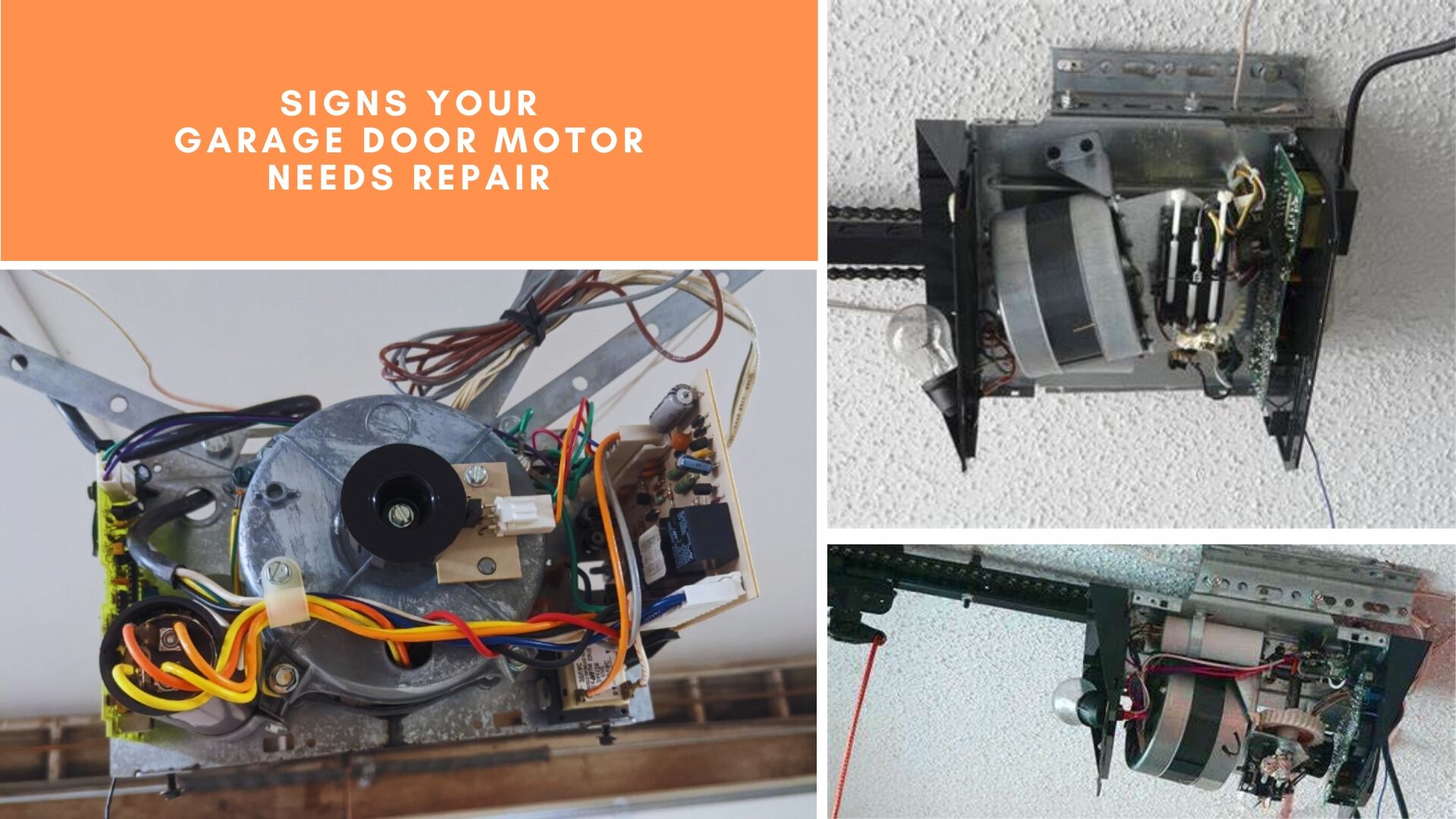 Signs Your Garage Door Motor Needs Repair