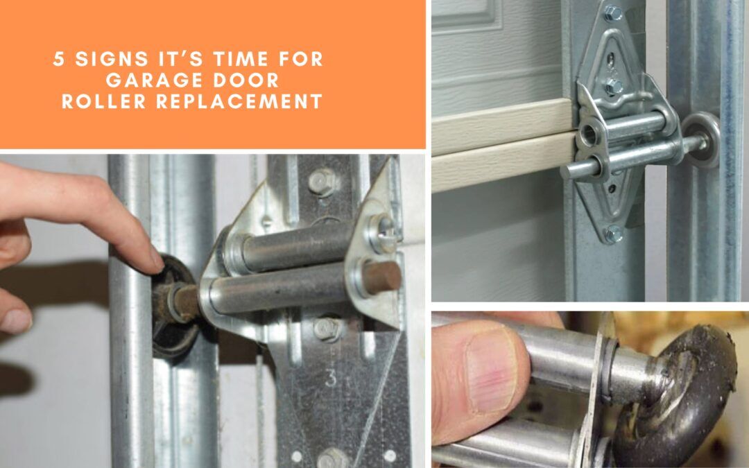 5 Signs It’s Time for a Garage Door Roller Replacement