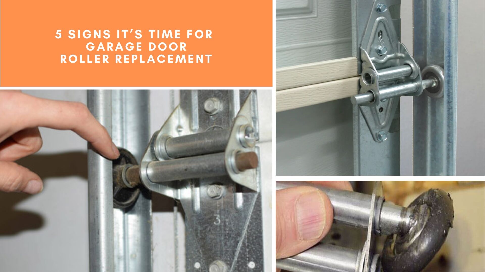 5 Signs It’s Time for a Garage Door Roller Replacement