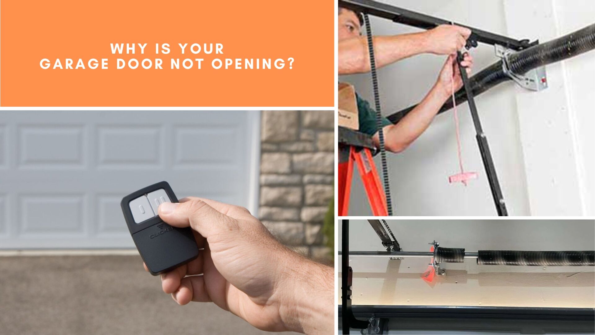 Why Is Your Garage Door Not Opening?
