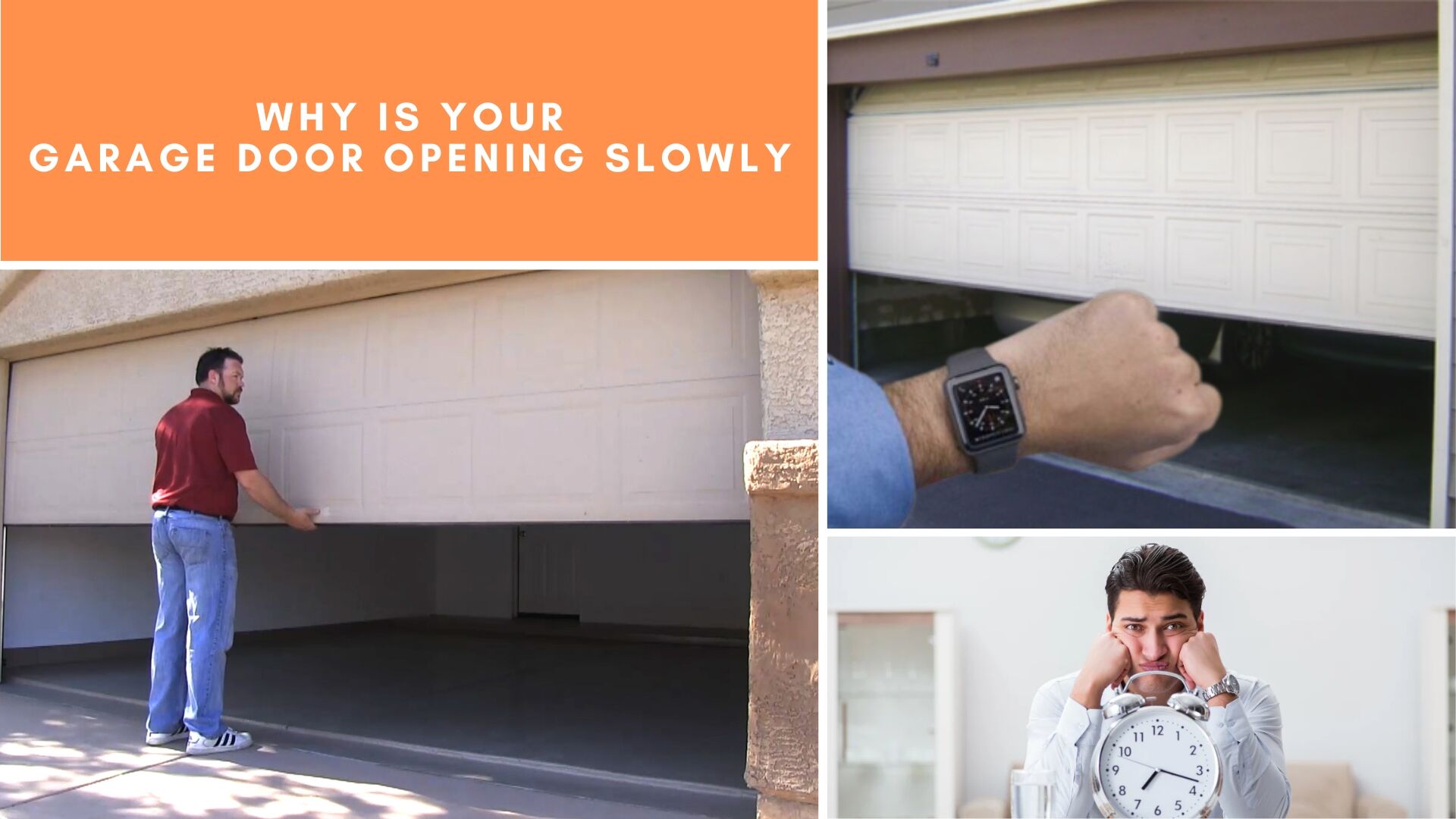 Why Is Your Garage Door Opening Slowly
