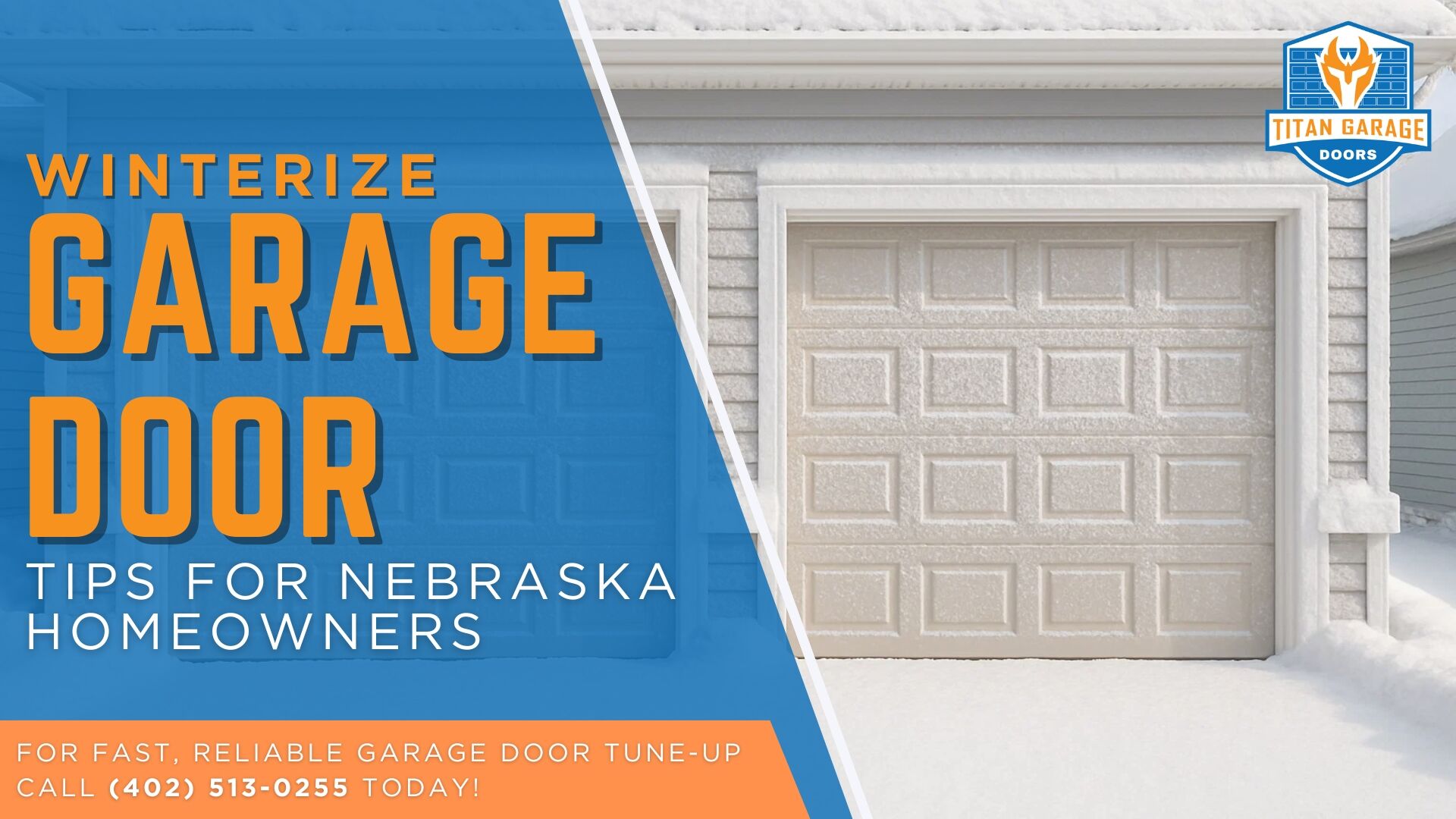 Winterize Garage Door: Tips for Nebraska Homeowners