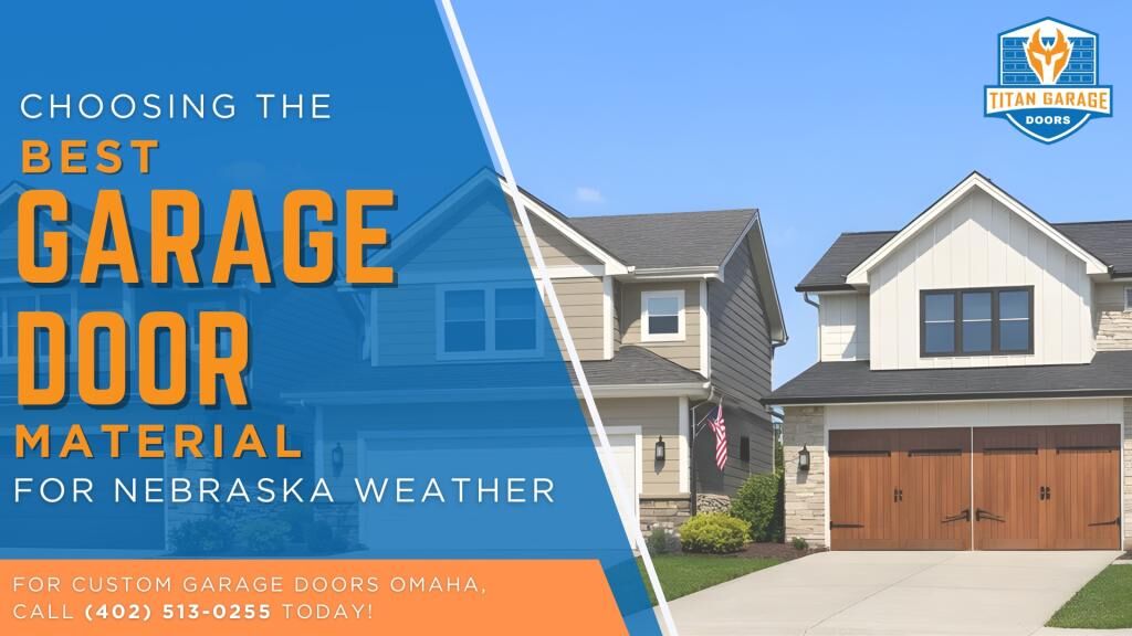 An in-depth look at the best garage door material for Omaha homes