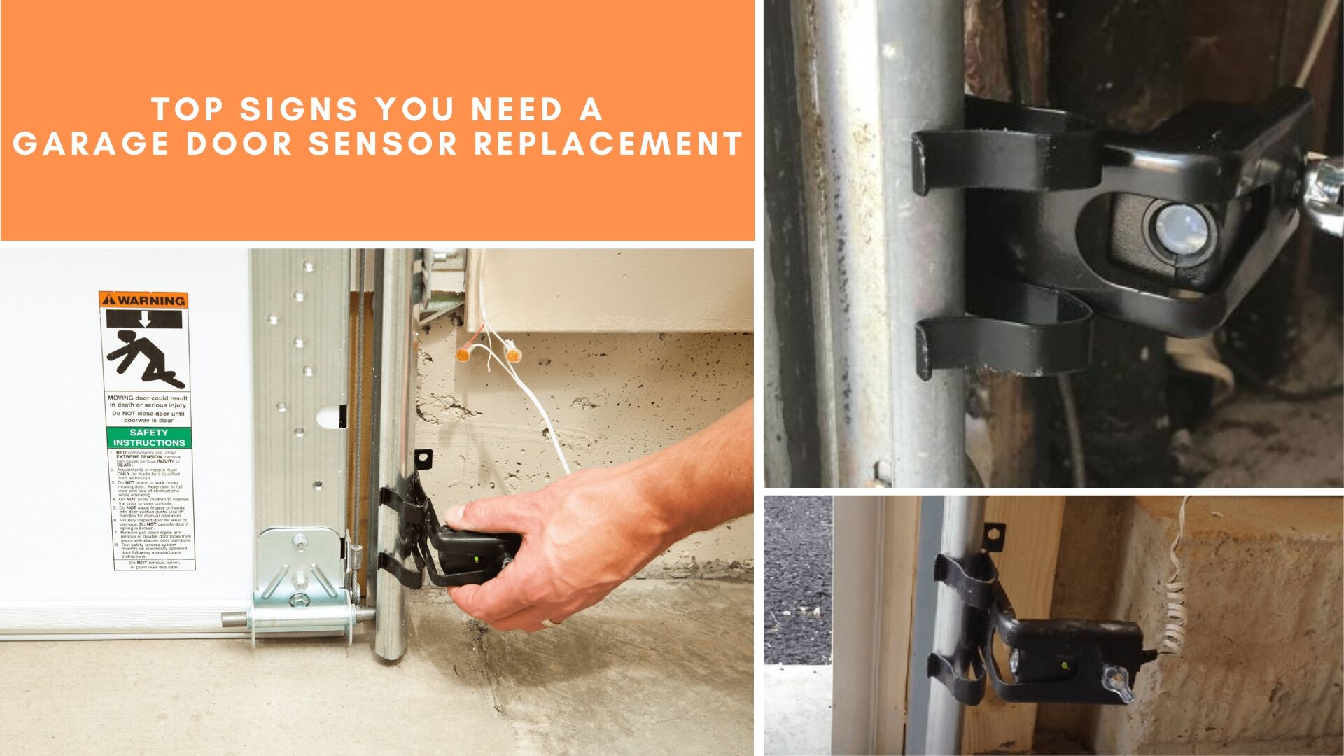 Top Signs You Need a Garage Door Sensor Replacement