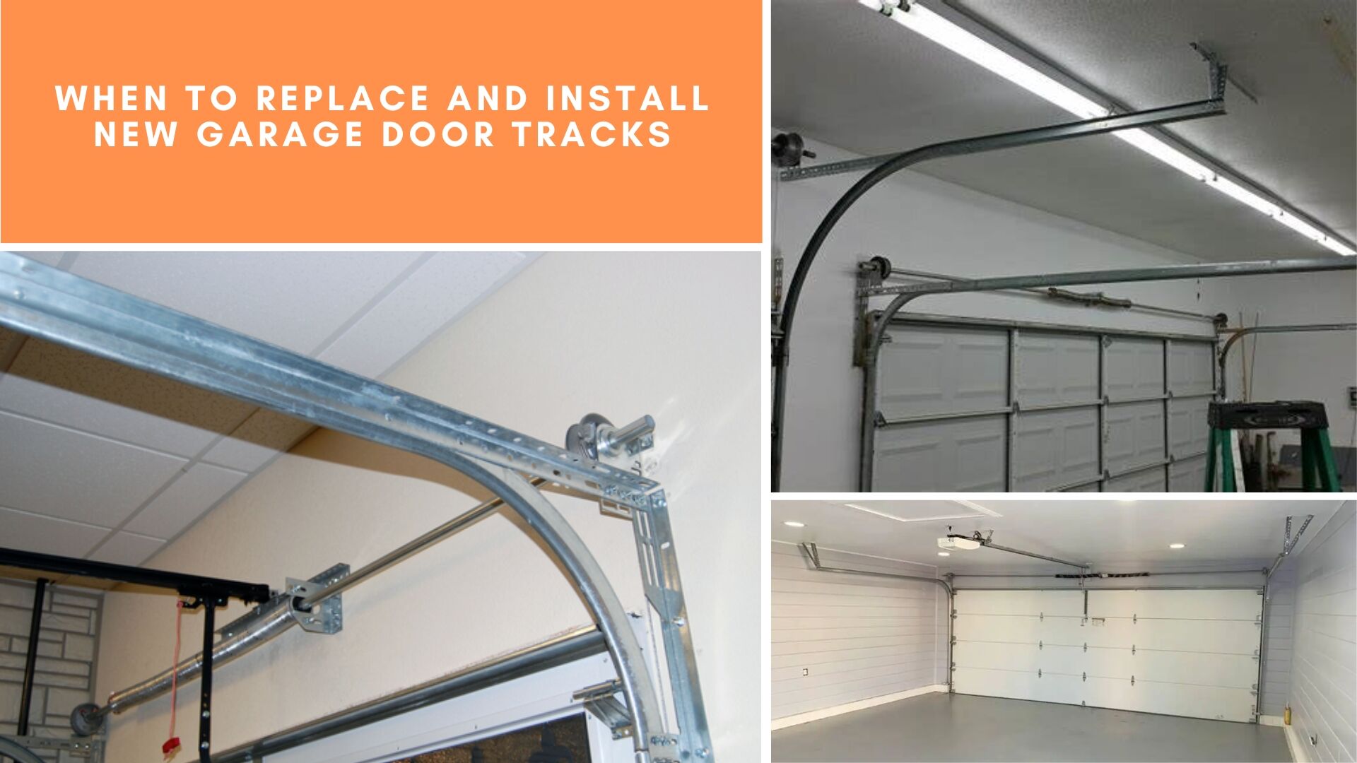 When to Replace and Install New Garage Door Tracks