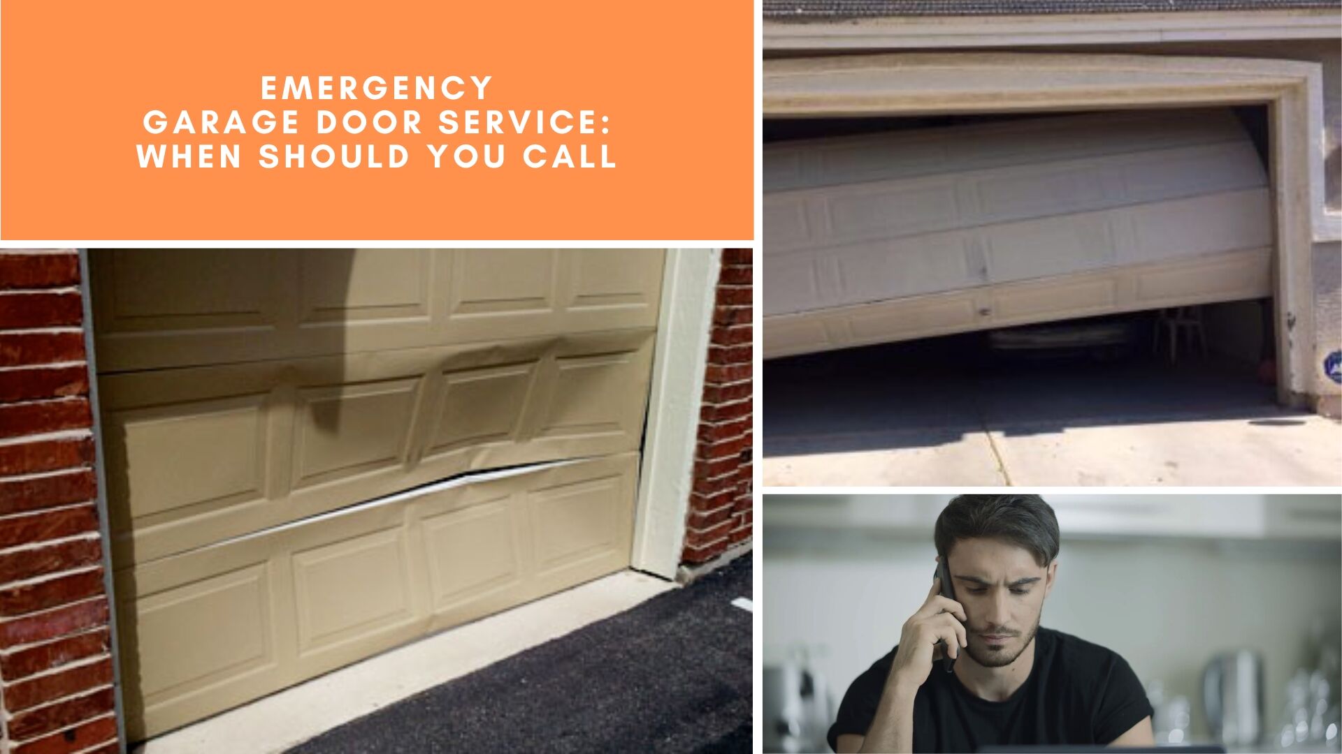 Emergency Garage Door Service: When Should You Call