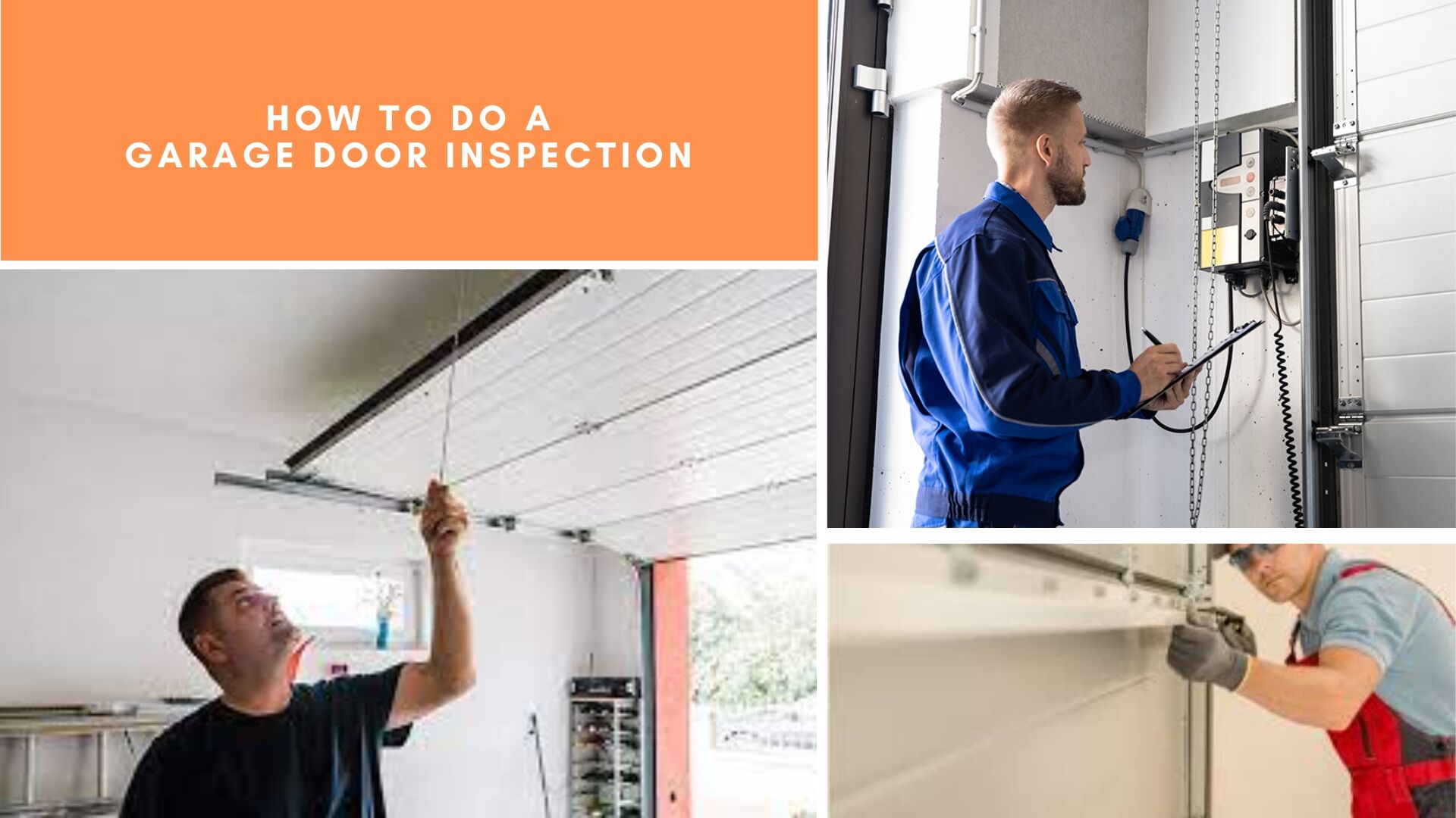 How to Do a Garage Door Inspection