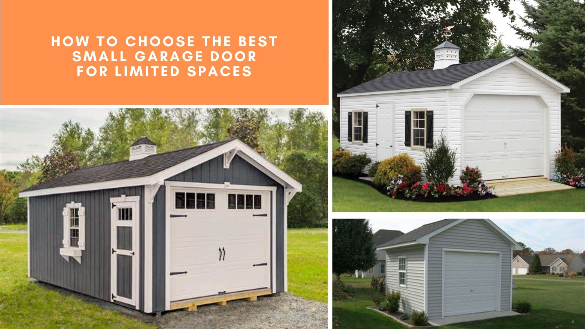 How to Choose the Best Small Garage Door for Limited Spaces